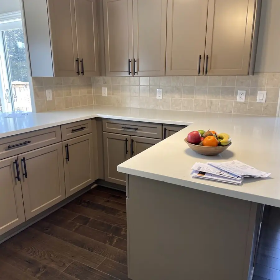 Painted kitchen in Westminster Woods Guelph Painted kitchen in Westminster Woods Guelph